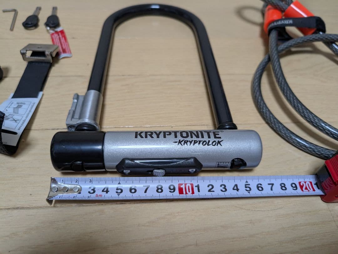 KRYPTONITE Uロック&ケーブルセット