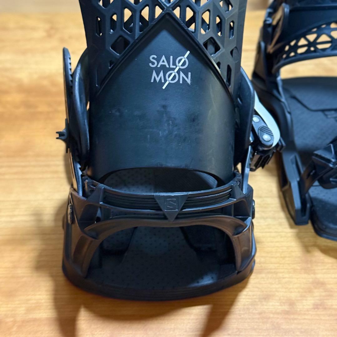 SALOMON HIGHLANDERスノーボードビンディング M ブラック