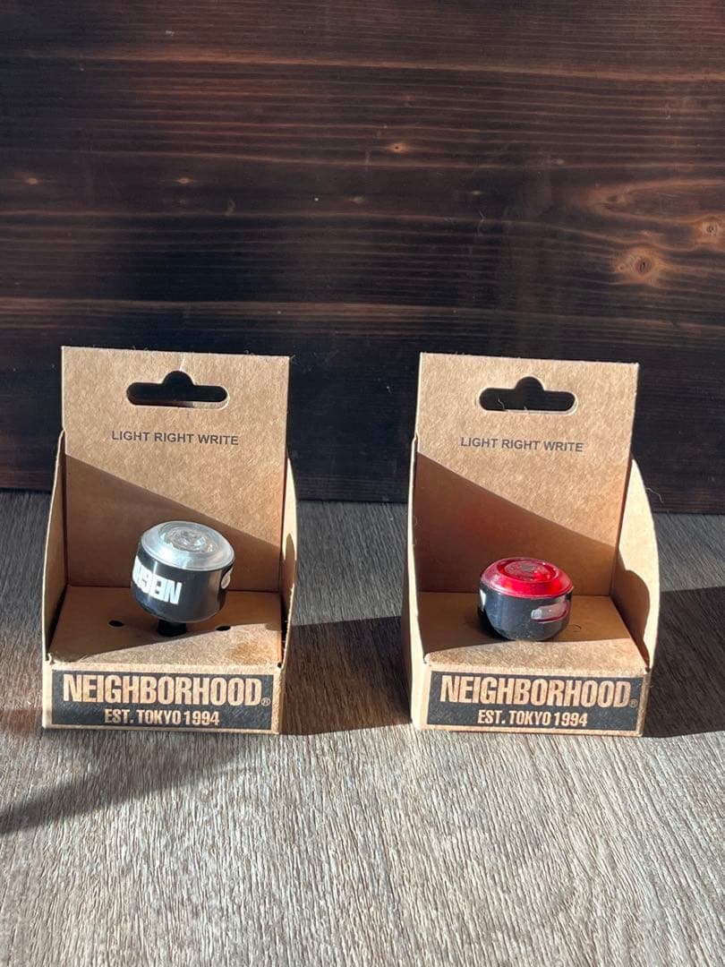 neighborhood 自転車ライト　フロント&リア