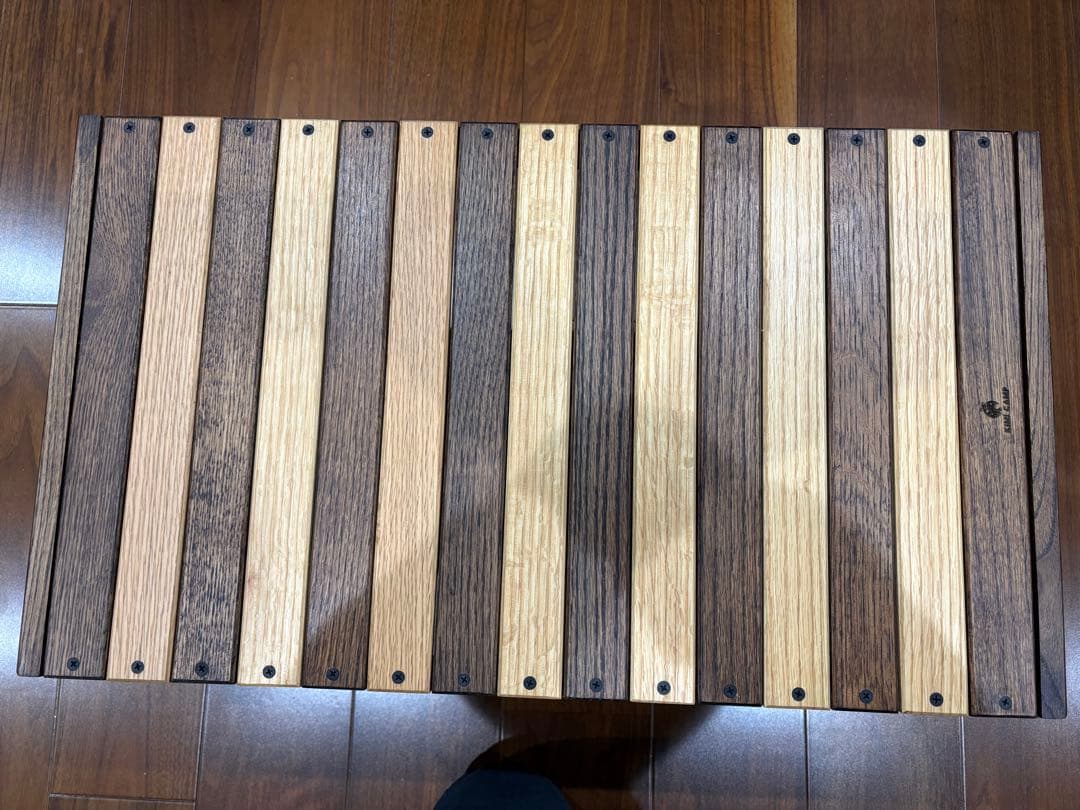 kimicamp ゼブラテーブル 美品