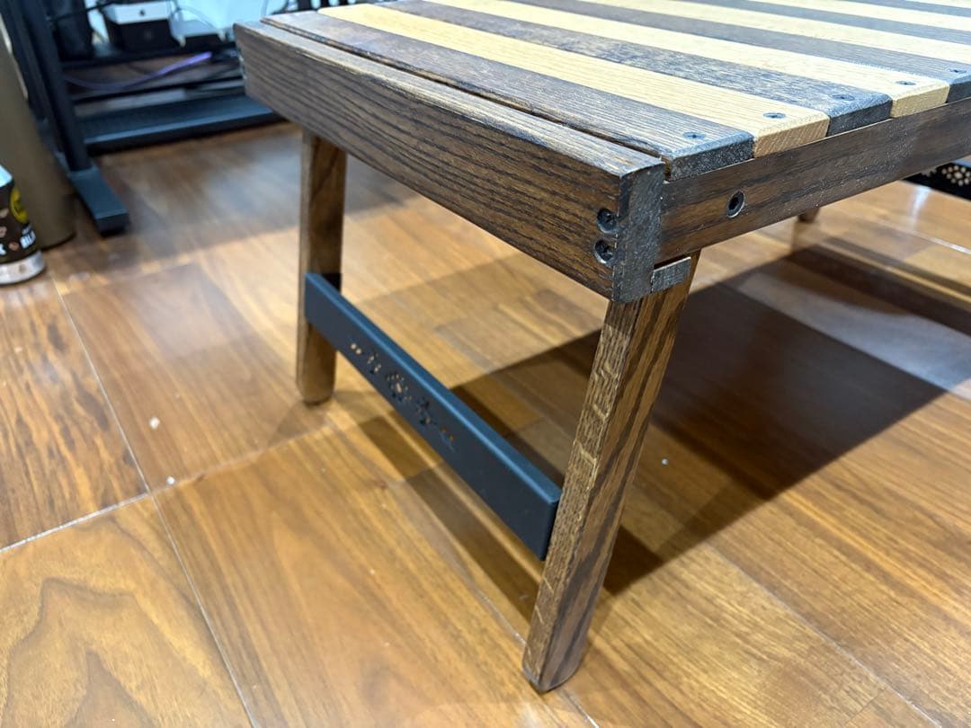 kimicamp ゼブラテーブル 美品