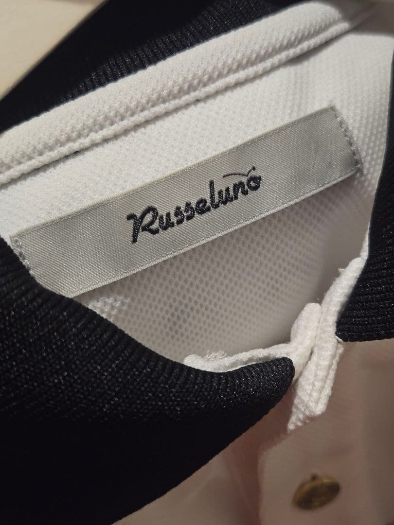 Russeluo グラフィックポロシャツ サイズ4