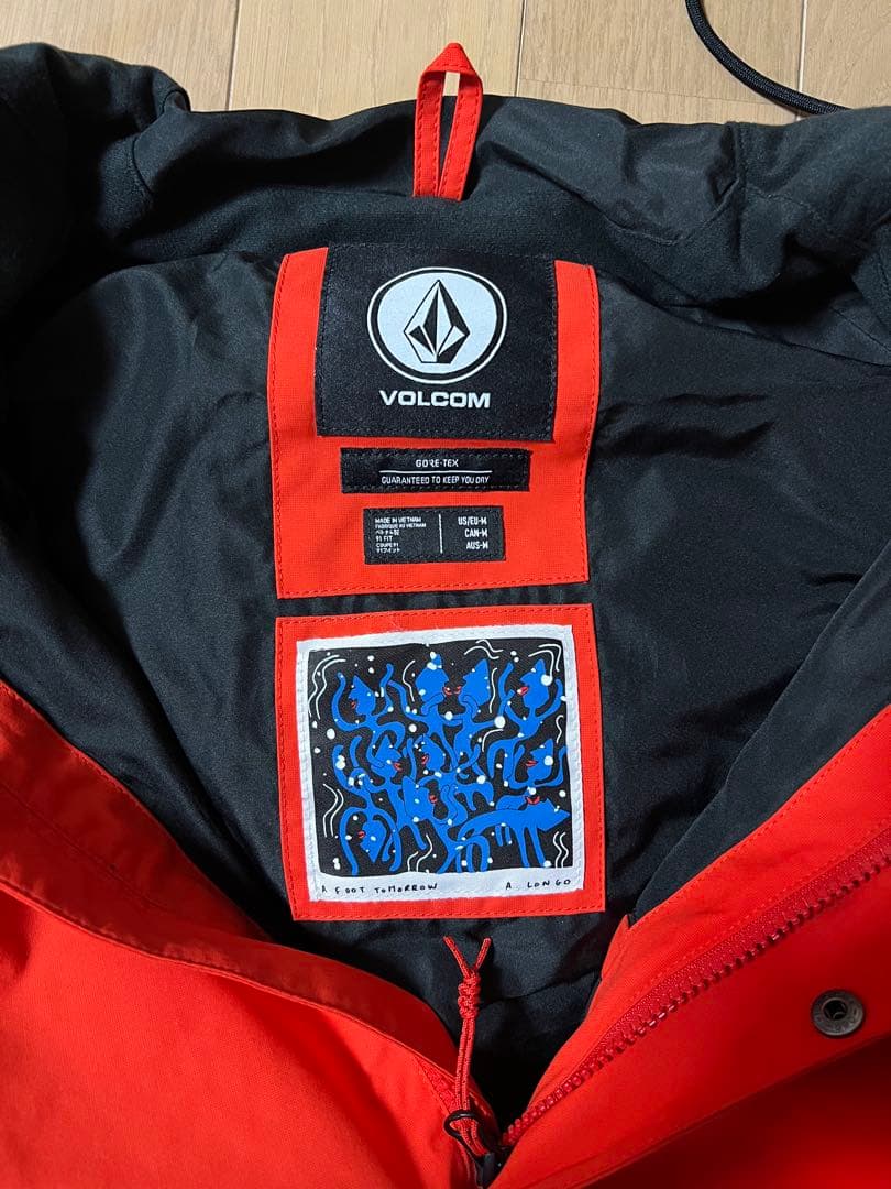 VOLCOM LONGO GORE-TEX JACKET オレンジ