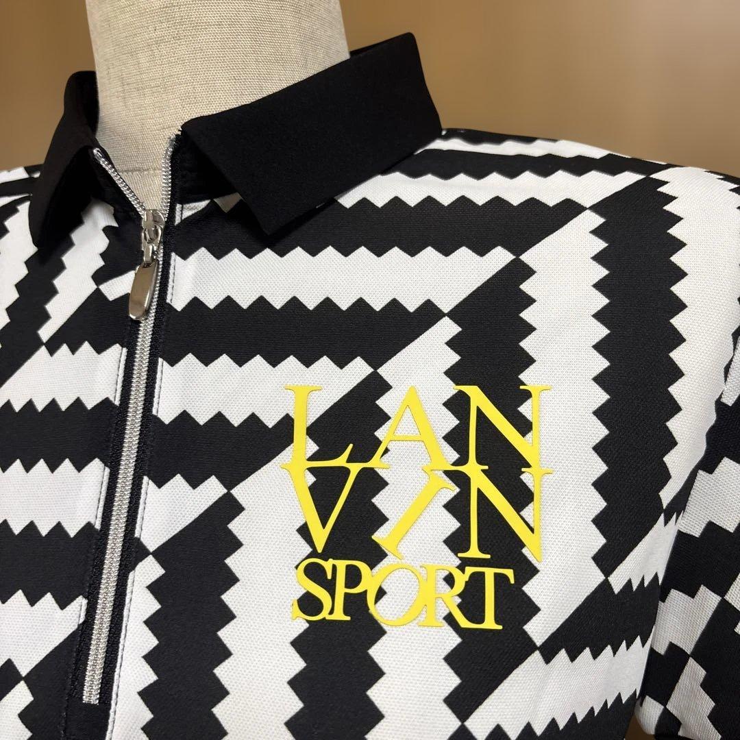新品　ランバンスポーツ　LANVIN ポロシャツ　レディース　38 ゴルフにも