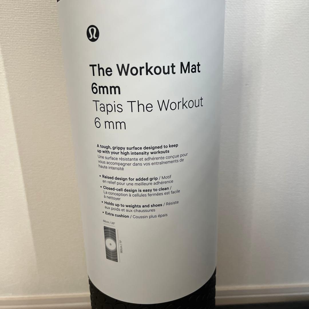 未使用 ルルレモン lululemon The Workout Mat 6mm