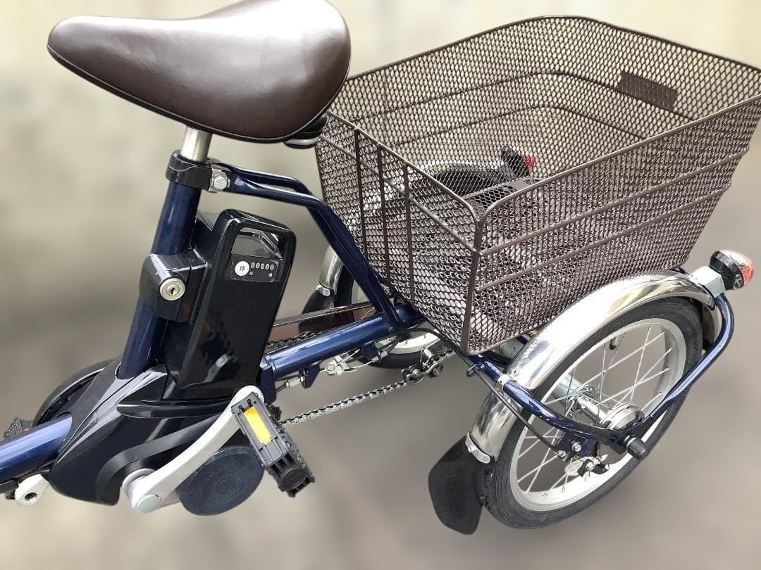 整備済☆送料込！パナソニック ビビ・ライフ 18/16インチ 電動アシスト中古車