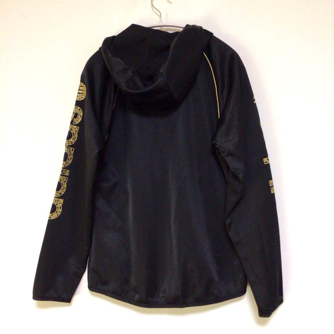 adidas neo セットアップジャージ 黒金 L レディース 美品