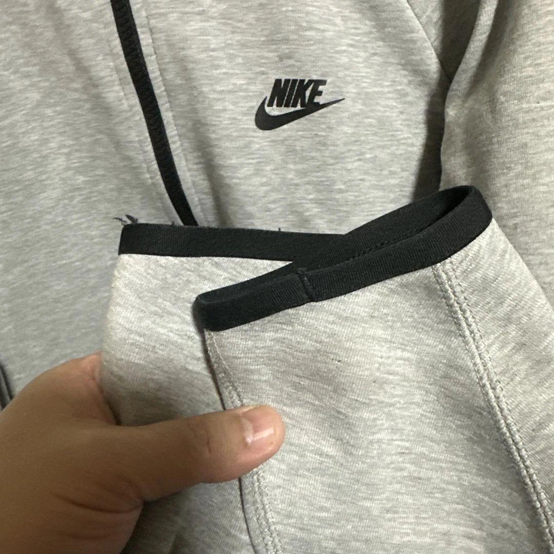 Nike テックフリース セットアップ　グレー　中古　上下L