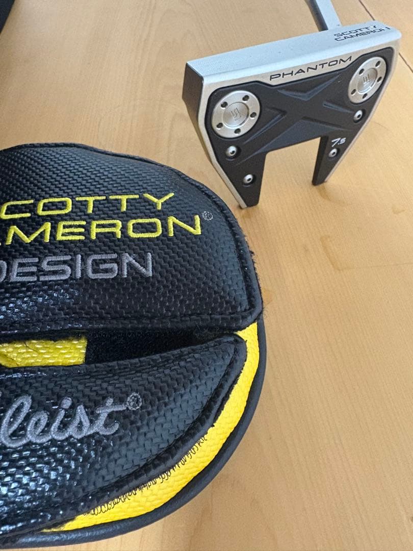 Scotty Cameron Phantom パター ヘッドカバー付き