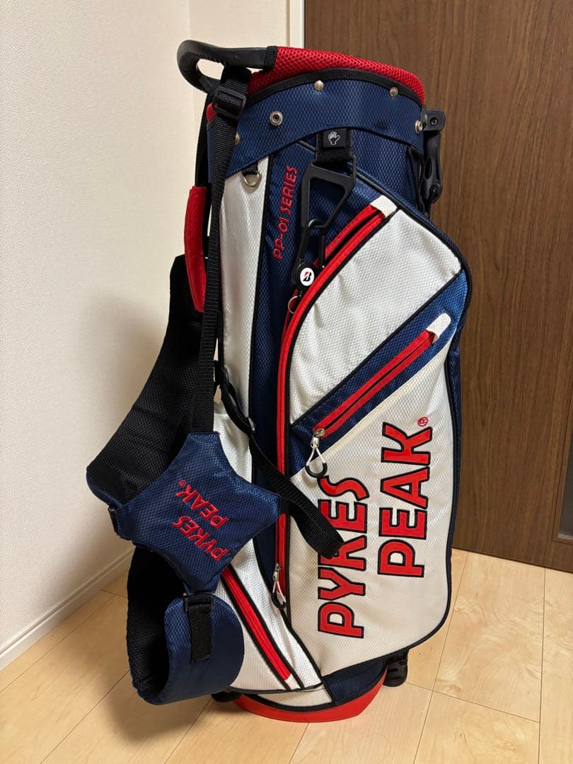 PYKES PEAK スタンド付きキャディバッグ