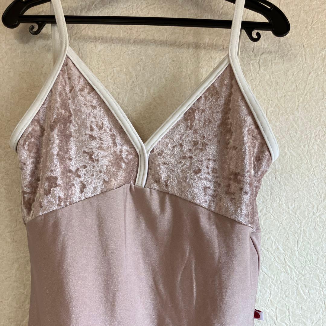 ♡yumiko ベロアレオタード♡ S