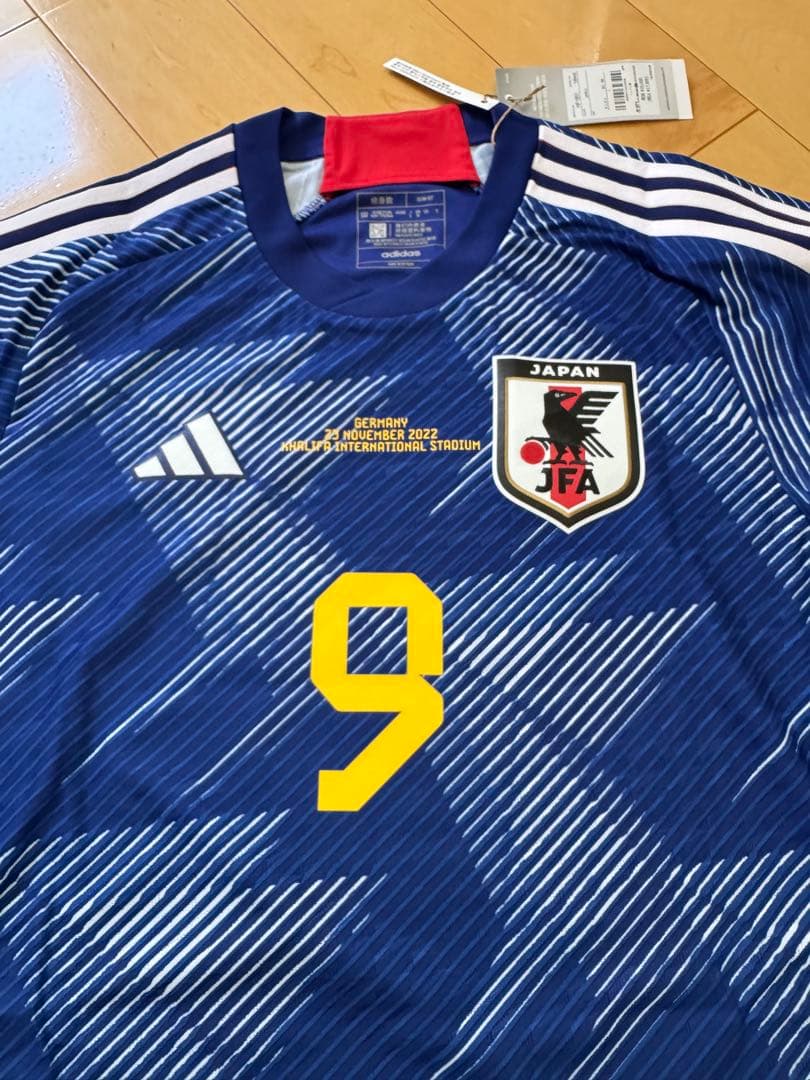 2022 サッカー ワールドカップ 日本代表 三笘 オーセンティック