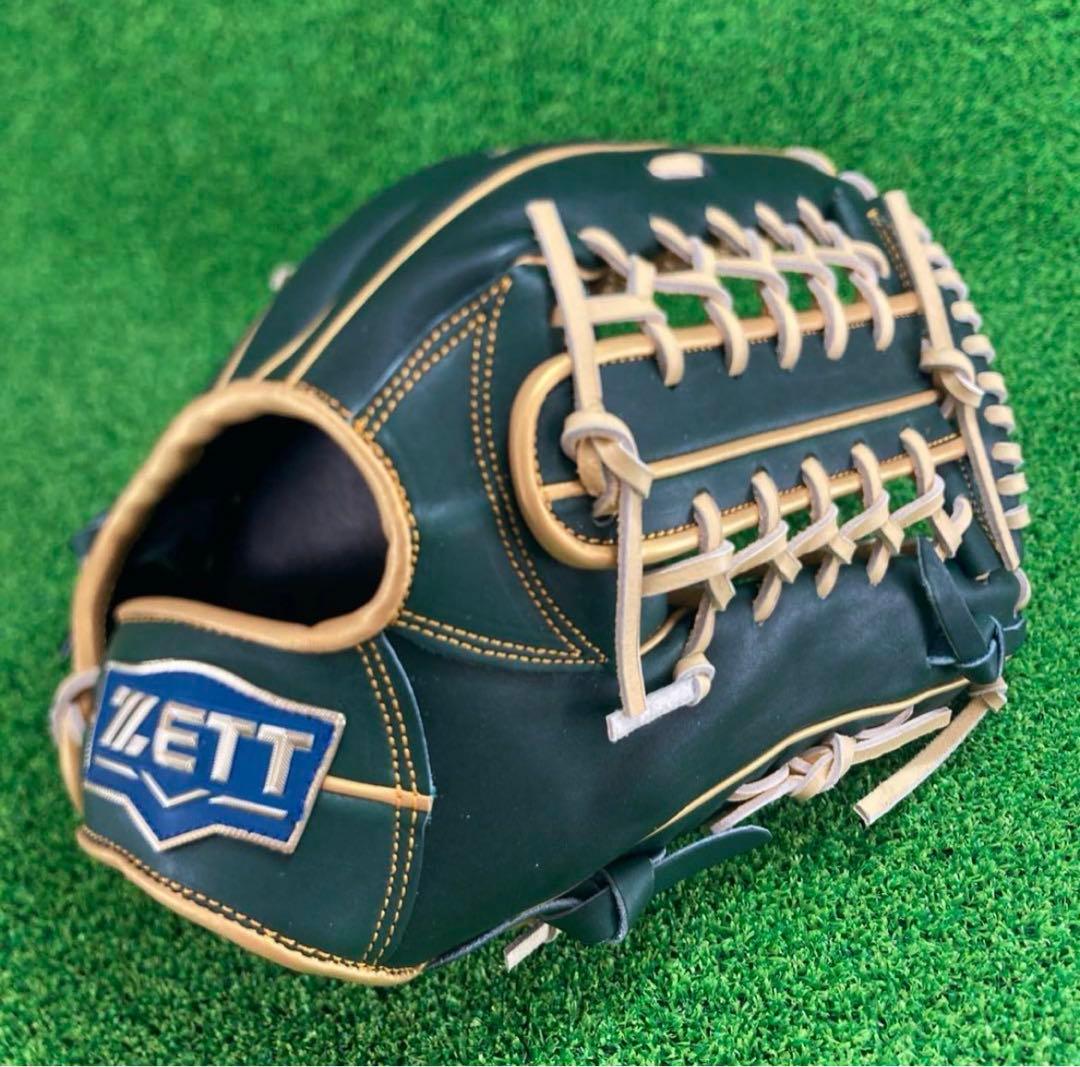 ZETT ゼット 外野手用 グローブ 海外 硬式野球 右投げ 958