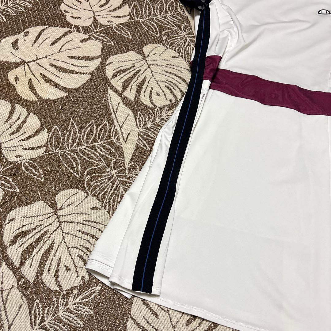 ellesse(エレッセ)テニスワンピース　ライトベージュ　Lサイズ　美品
