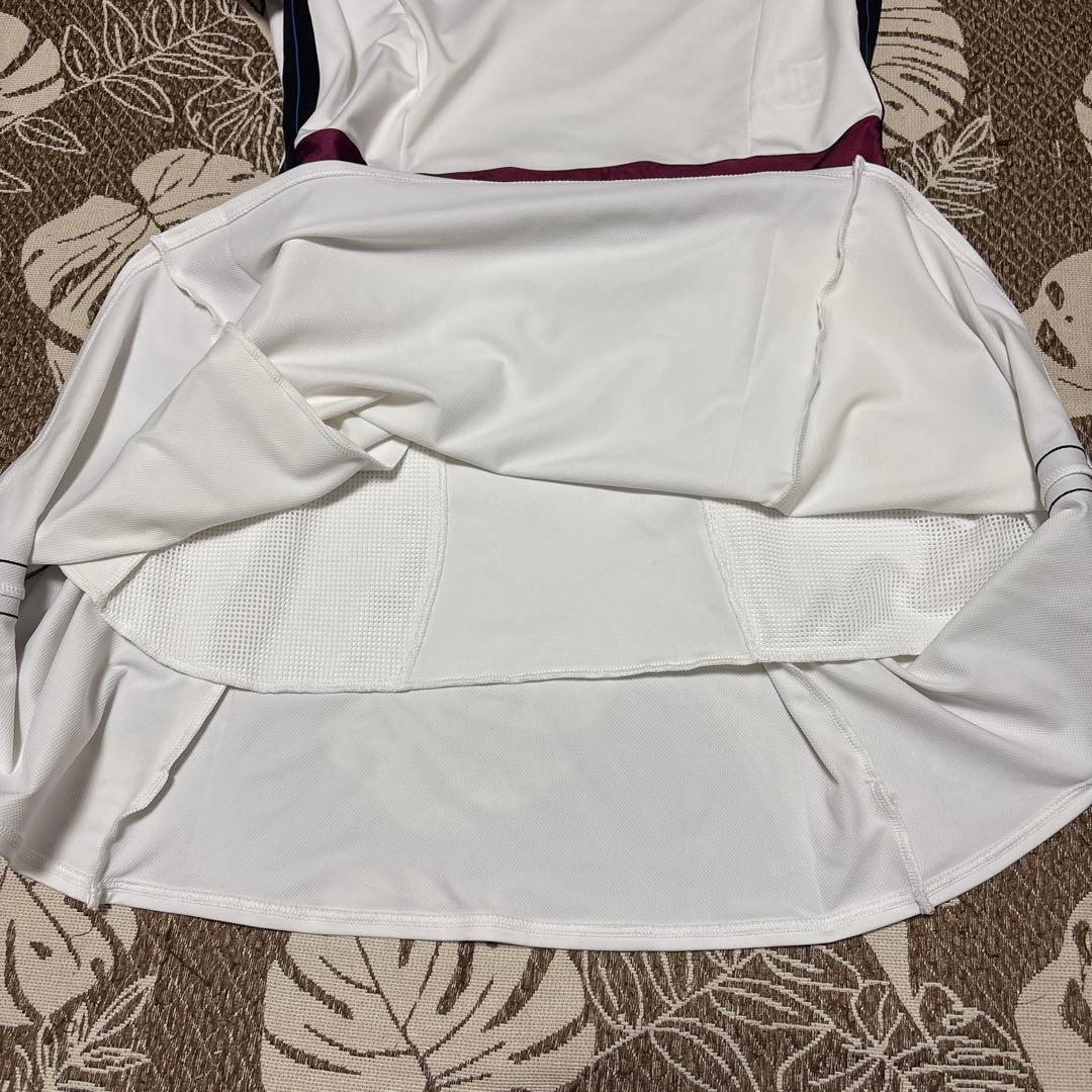 ellesse(エレッセ)テニスワンピース　ライトベージュ　Lサイズ　美品