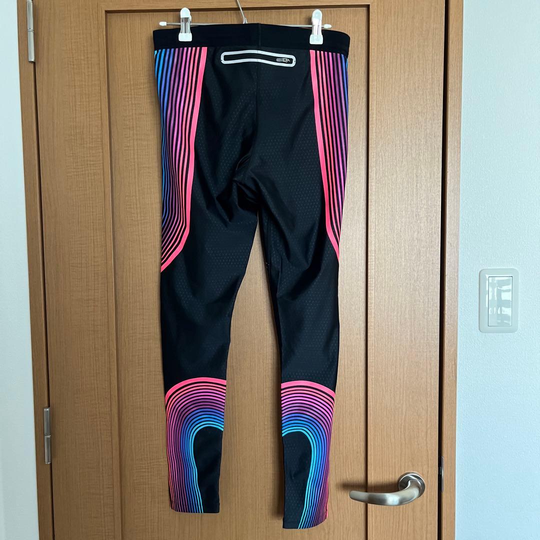 NIKE ナイキ　レディース　レギンス　タイツ　スパッツ　レインボー　M