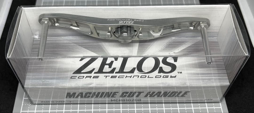 ZPI ゼロス　マシンカットハンドル　チタンシルバー