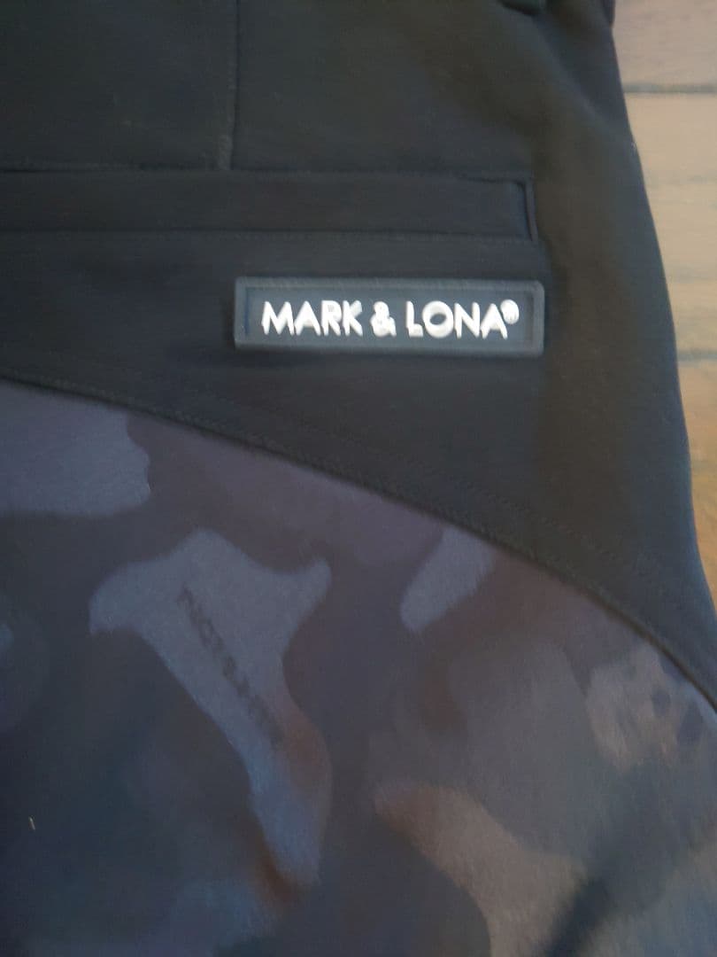 が*ん様 MARK & LONA ブラックカモフラージュパンツ