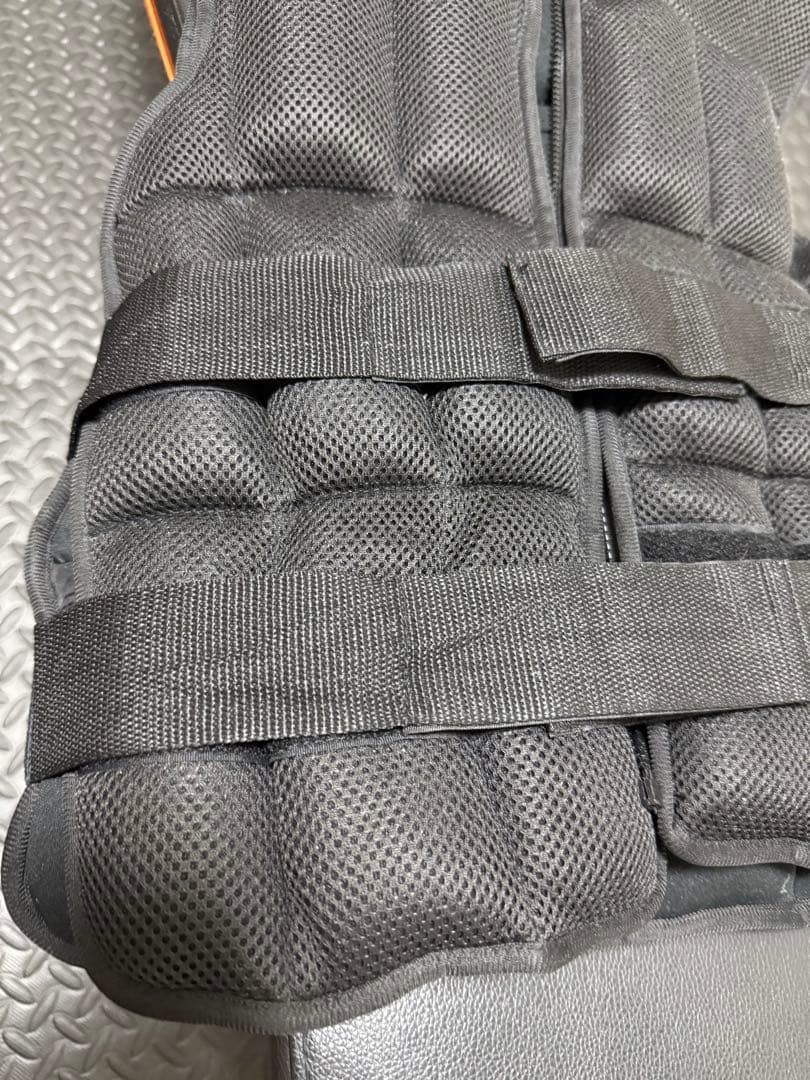 【試着のみ】鍛える冬！ウエイトベスト20kgウエイトジャケットパワーベスト可変式