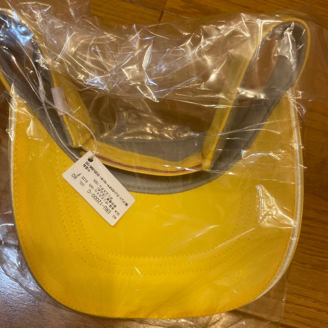 新品　タグ付　ジュンアンドロペ  サンバイザー　イエロー　JUN&ROPE
