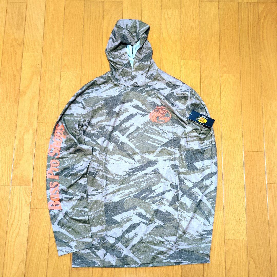 ウェア Bass Pro Shops Lightweight Camo Hoodie