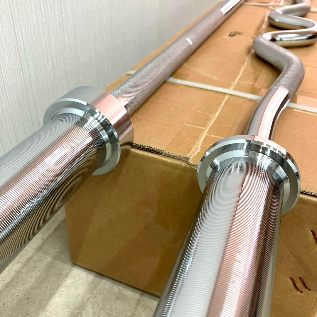 ★送料無料★180cm オリンピックバー スーパーカールバー セットT2 計2本