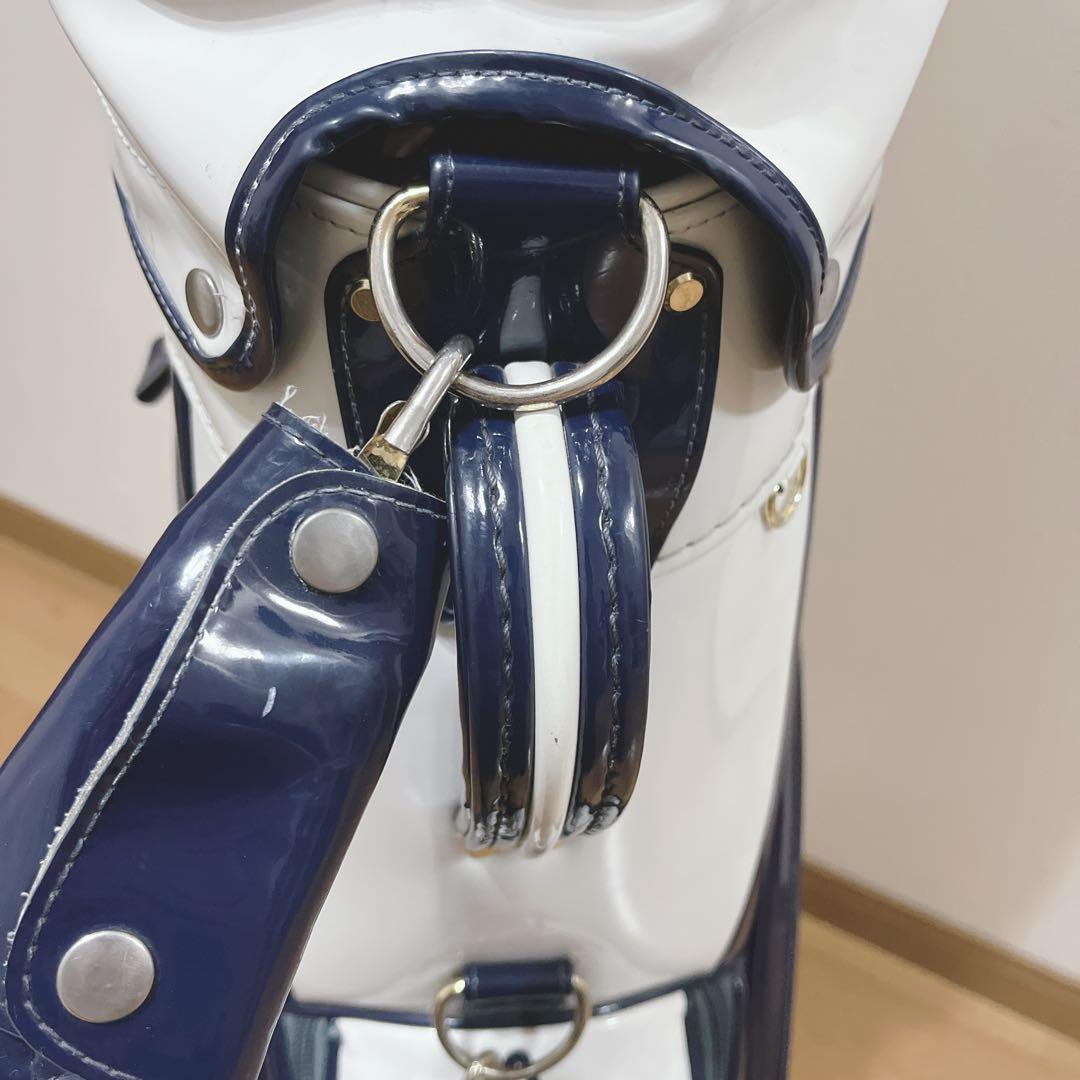 K205 PEARIY GATES エナメル キャディバッグ