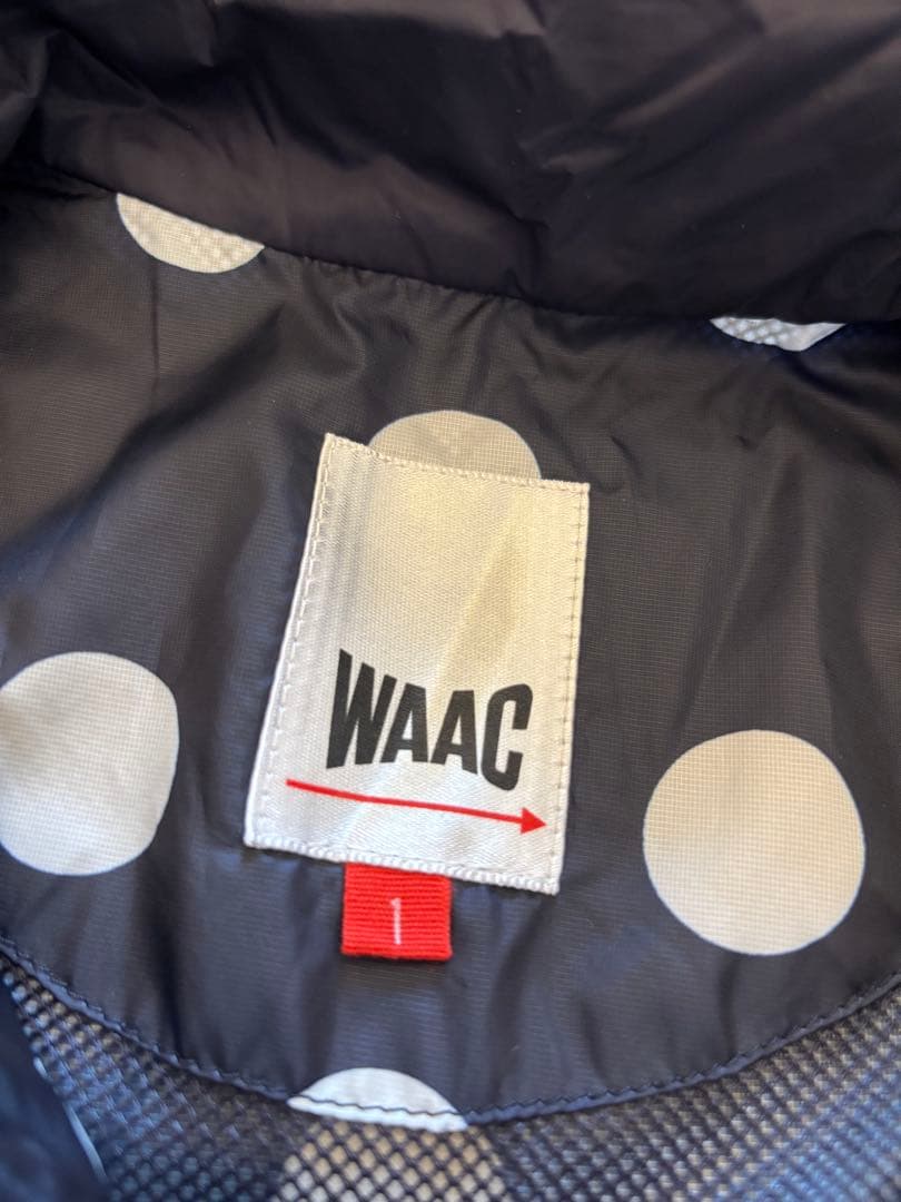 WAAC ワック ジップ ナイロンベスト　M