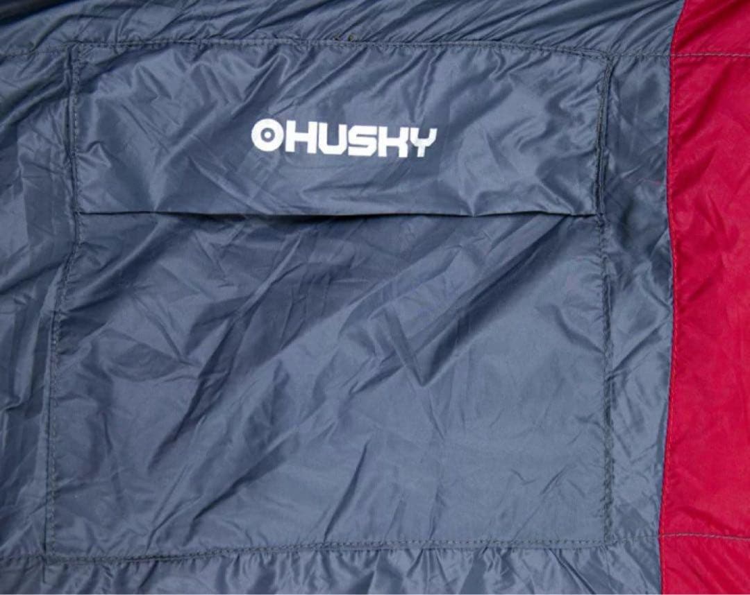 寝袋 シュラフ 封筒型 グースダウン 軽量 コンパクト Husky ハスキー