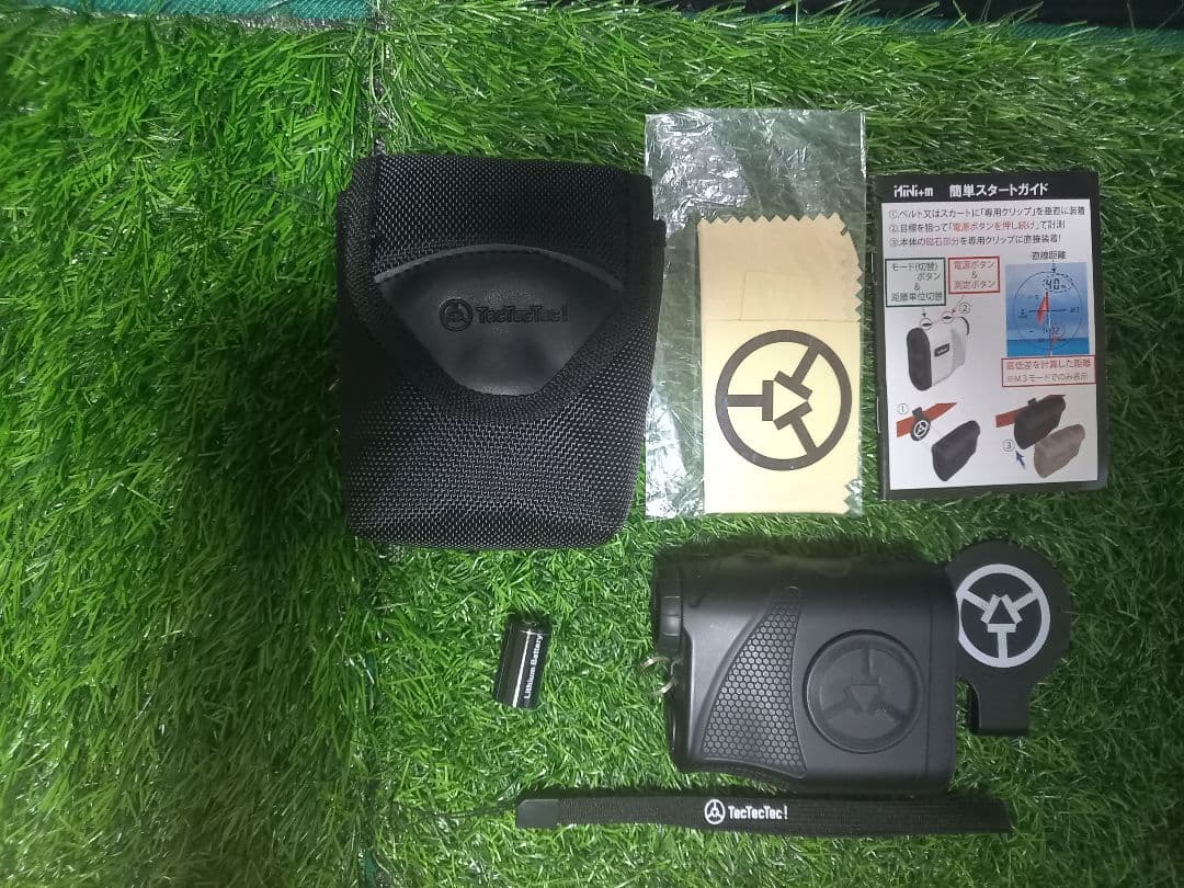 TecTecTec MiNi+mゴルフ用距離計 ブラック