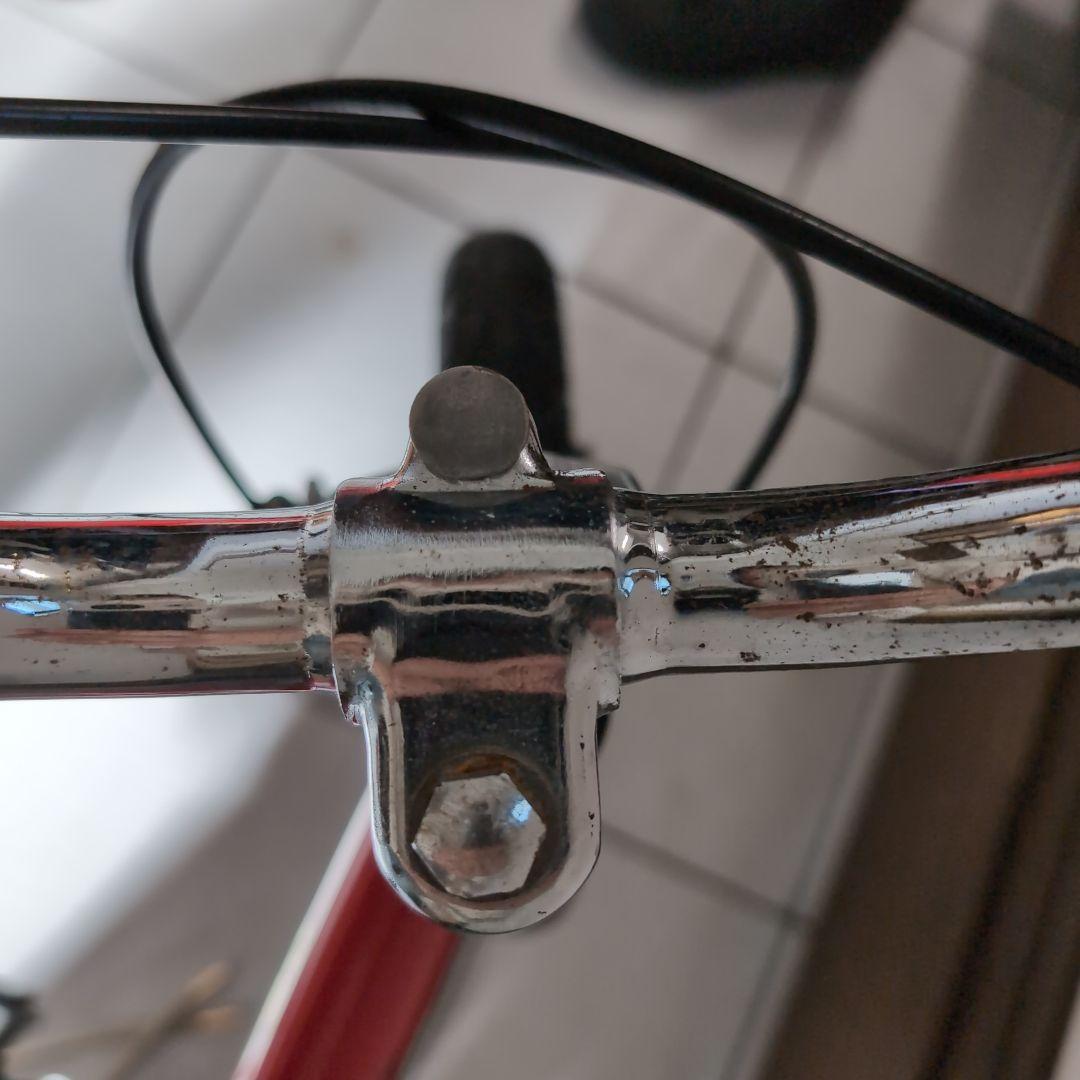 へんしんバイク初代henshin bike キッズバイク　レッド　スタンド付き