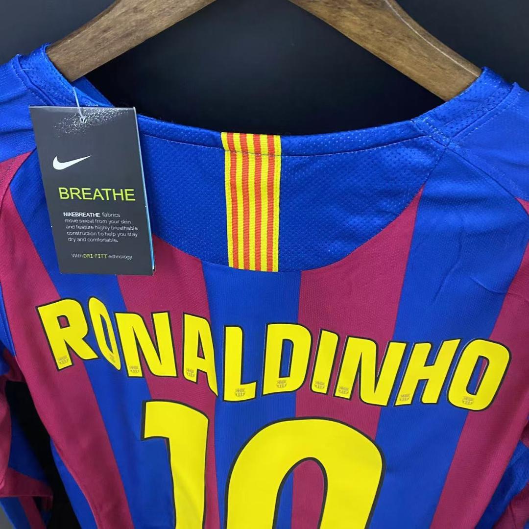 ユニフォーム10番 RONALDINHO 長袖#10 Lサイズ