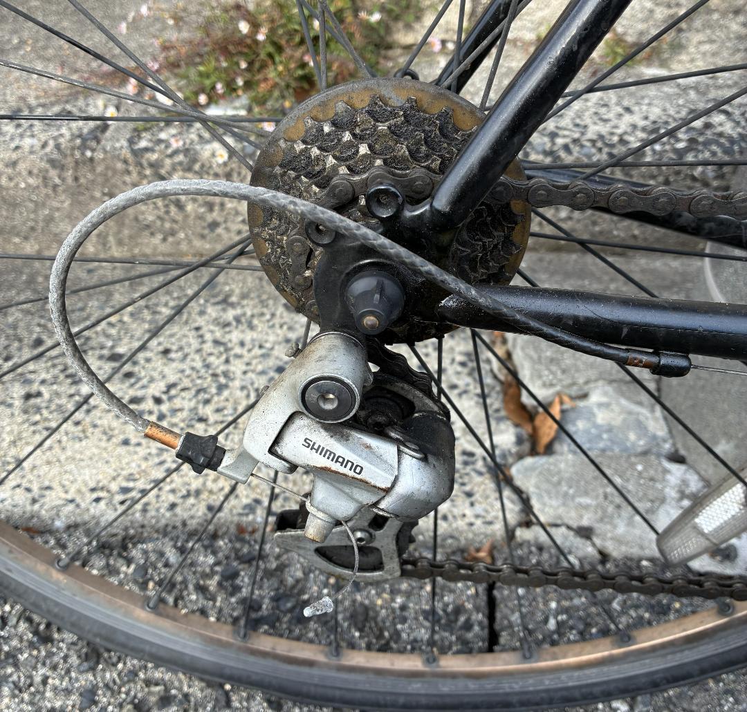 最終値下 広島引取限定★FUJI STRATOS 8段変 クロスバイク★