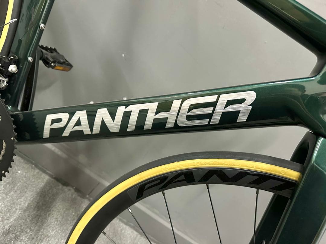 PANTHER カーボンロード 20速 油圧ディスク 48cm ダークグリーン