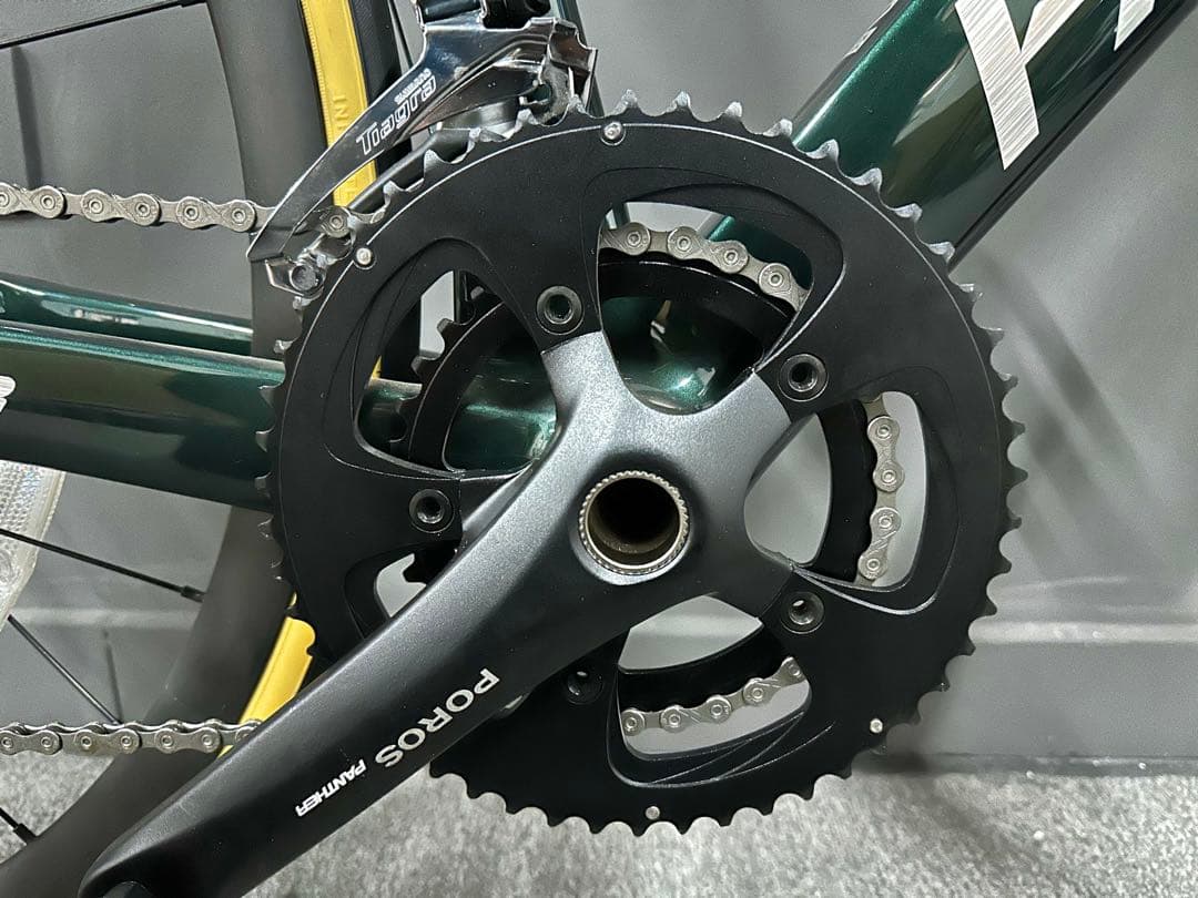 PANTHER カーボンロード 20速 油圧ディスク 48cm ダークグリーン