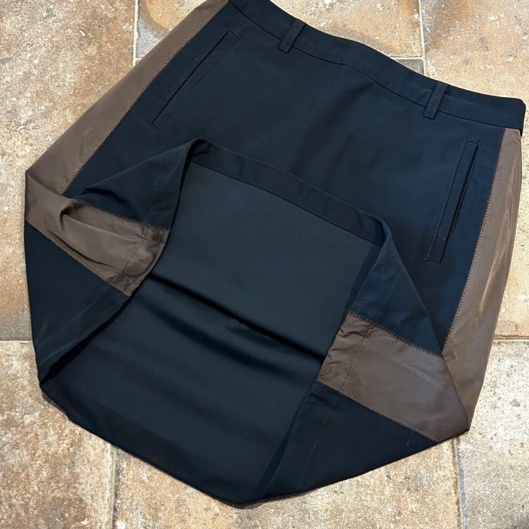 LANVIN SPORT スカート 薄手　ネイビー系　サイズ38