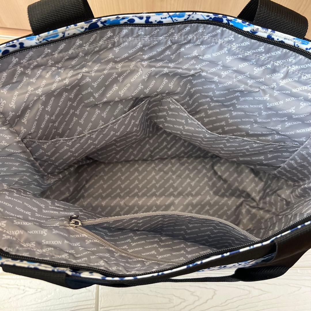 SRIXON スポーツバッグ ホワイト/ブルー