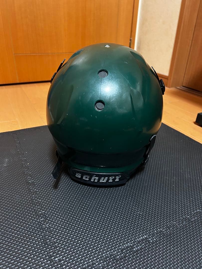 Schutt アメリカンフットボールヘルメット グリーン