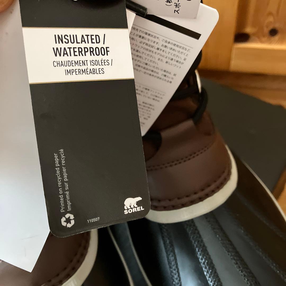ichiyoshi 新品　SOREL 26センチ　スノーブーツ ブラウン