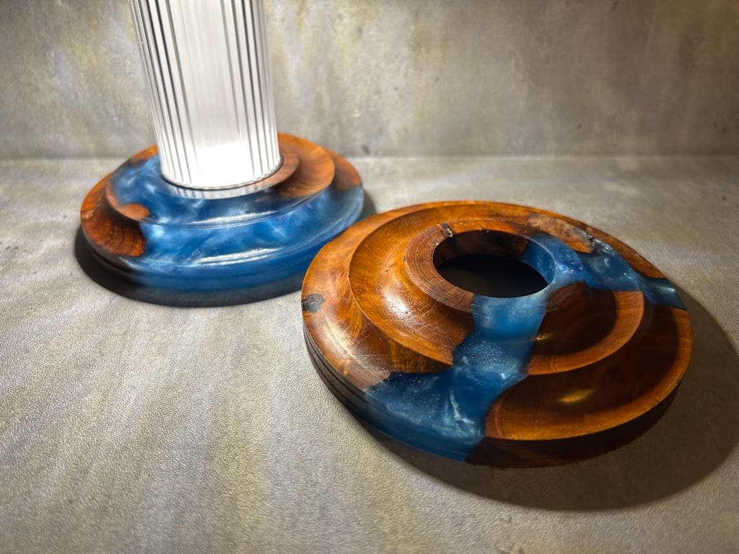 【38灯用】シェード & ベース SET / KEYAKI × RESIN