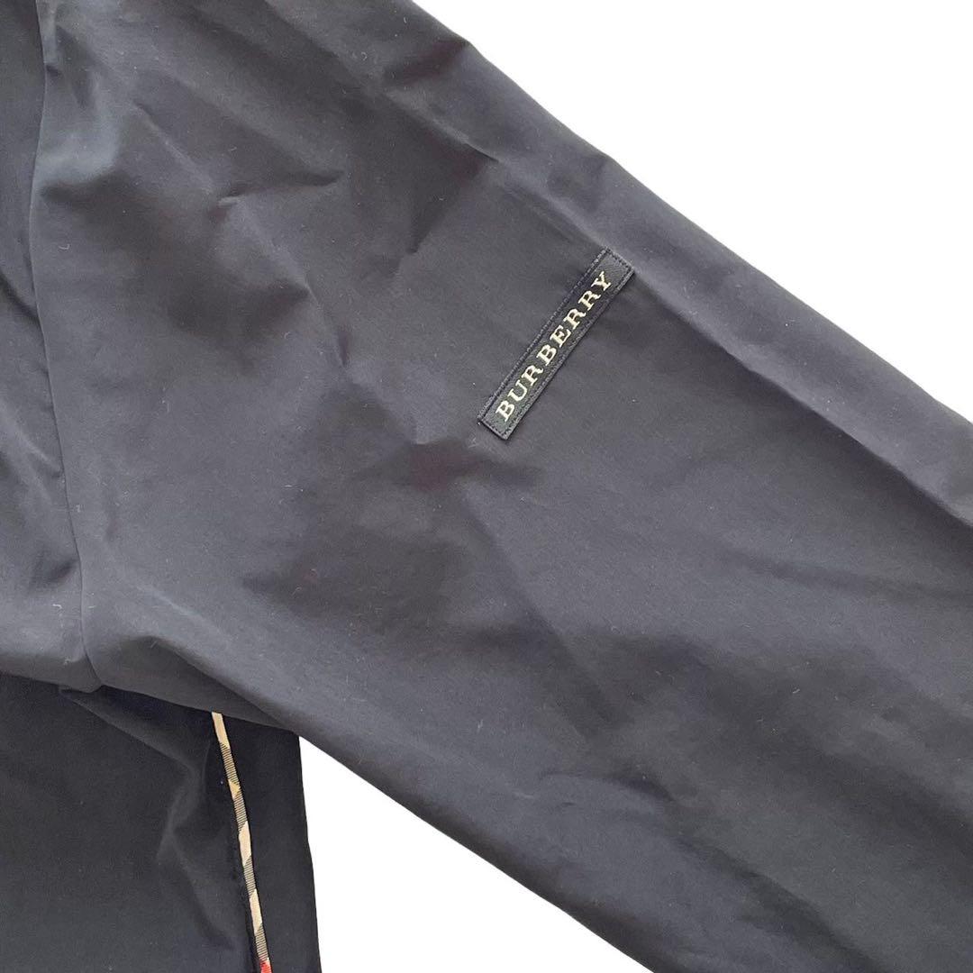 BURBERRY バーバリー パーカー ブラック ゴルフ Mサイズ ポリエステル