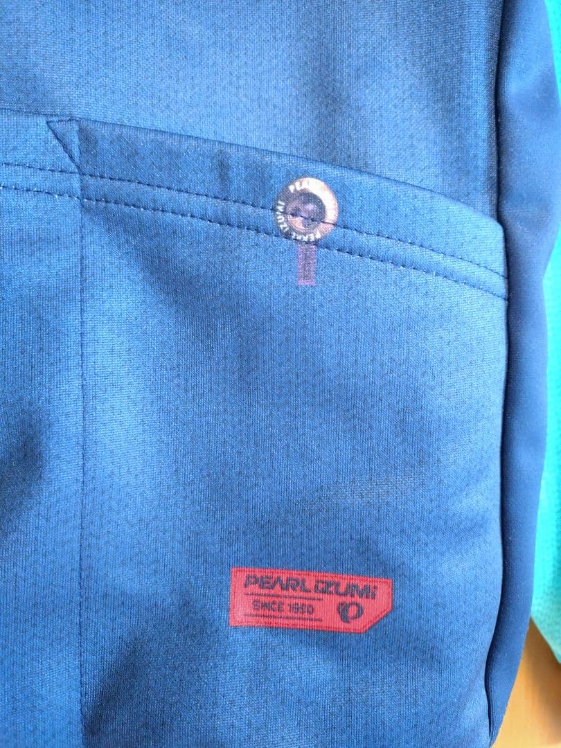 PEARL IZUMI サイクルジャージ ターコイズ/ネイビー
