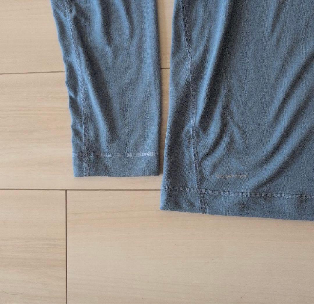 on 長袖Train Long Tシャツ 水色 Men's XSサイズ