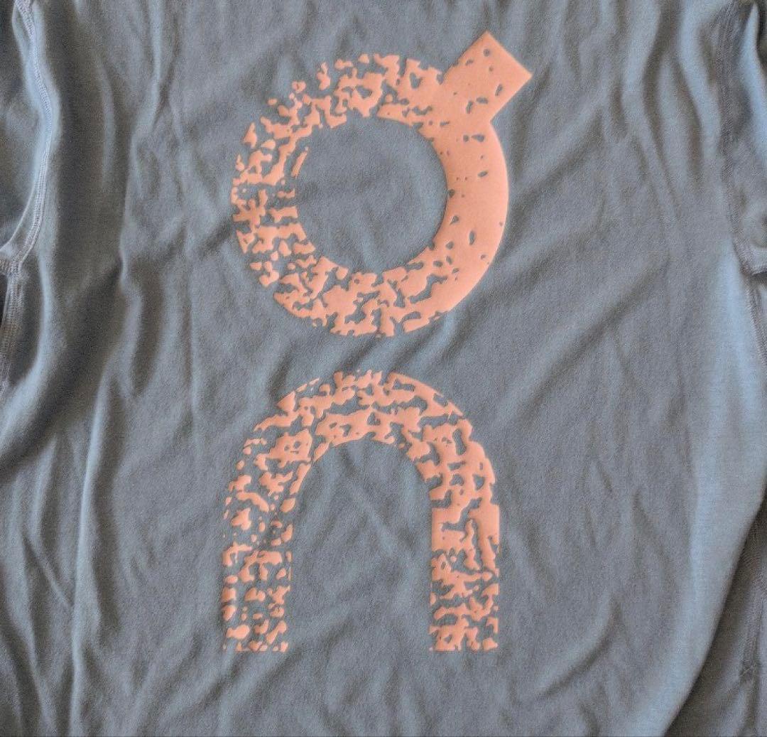 on 長袖Train Long Tシャツ 水色 Men's XSサイズ