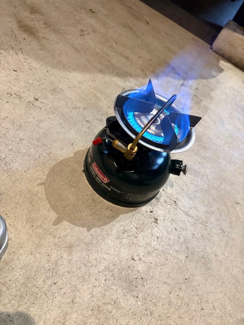 Coleman MODEL 508A STOVE シングルバーナー　ケース付き