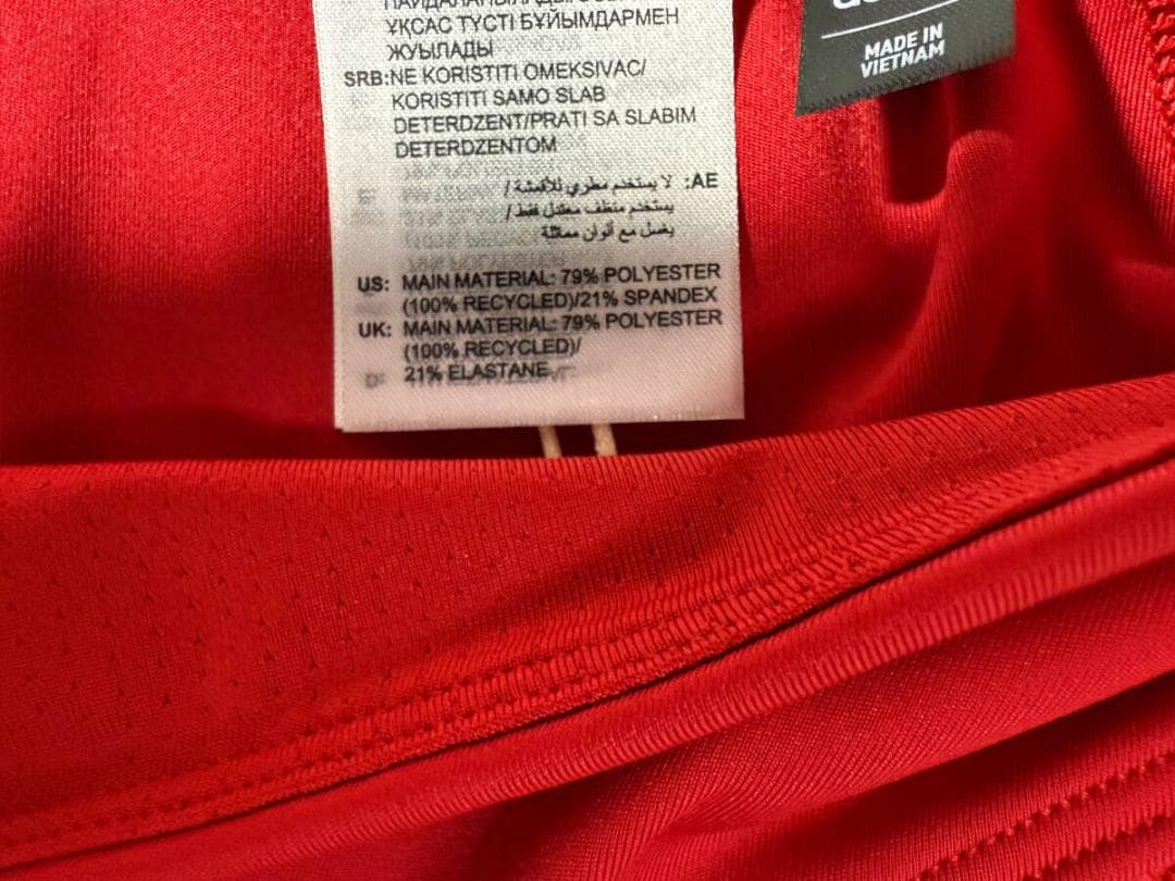 adidas Adizero 女性用 陸上 レーシングブルマ Red 海外M