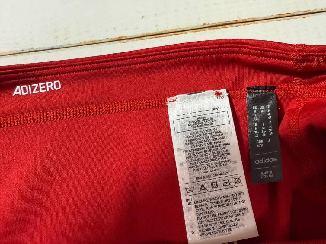 adidas Adizero 女性用 陸上 レーシングブルマ Red 海外M