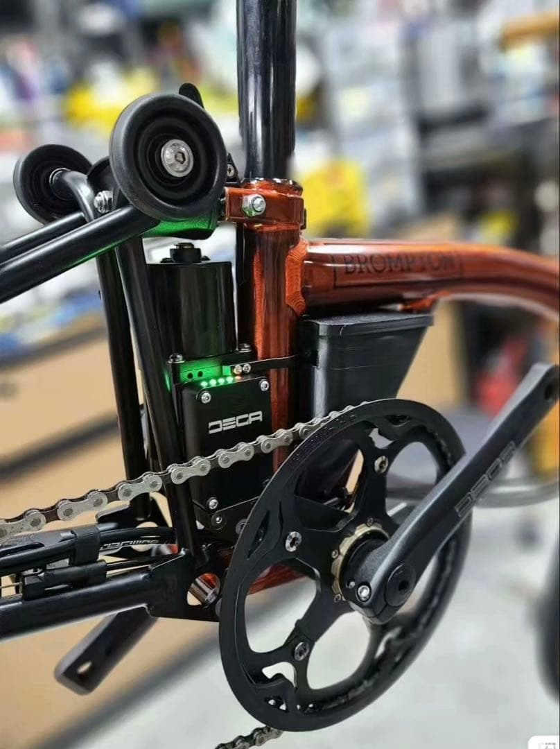 BROMPTON 電動アシスト 専用 超軽量・高効率ミッドドライブモーター