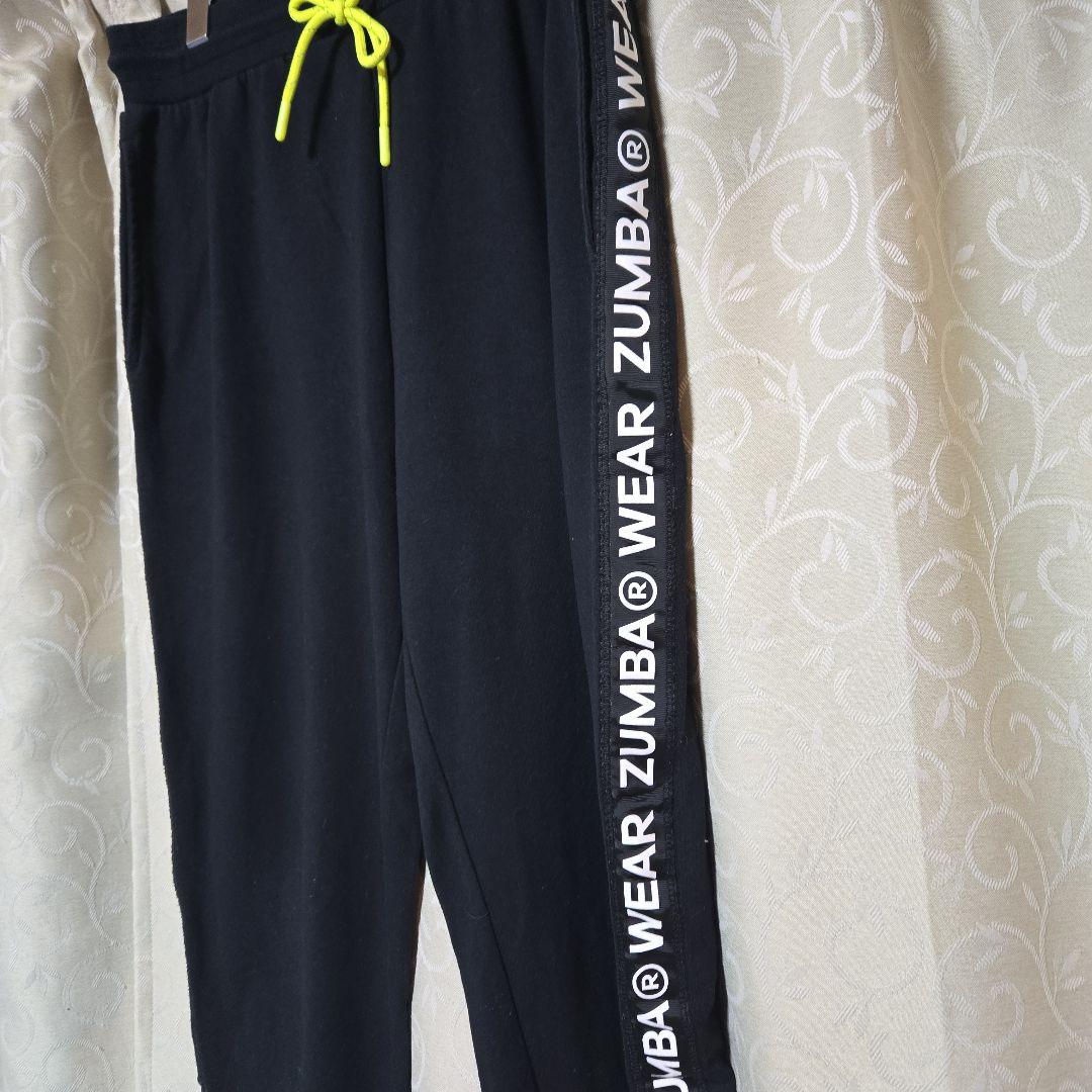 正規品 jwi購入　ZUMBA ジャージパンツ 黒 サイズM