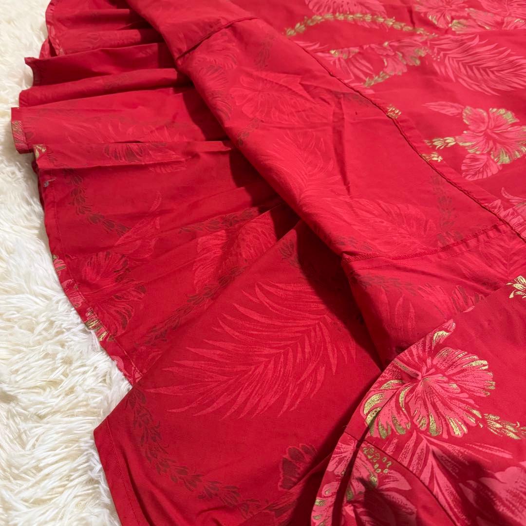 【美品】Princess Kaiulani ドレス ハワイ製 フラダンス衣装
